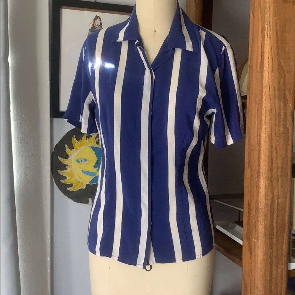 Vintage Christian Dior Silk Blouse